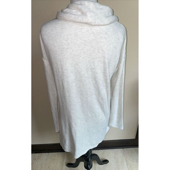 Soft Surroundings Cream Gray Long Sleeve Open Cardigan Sweater Size XS - Picture 3 of 5